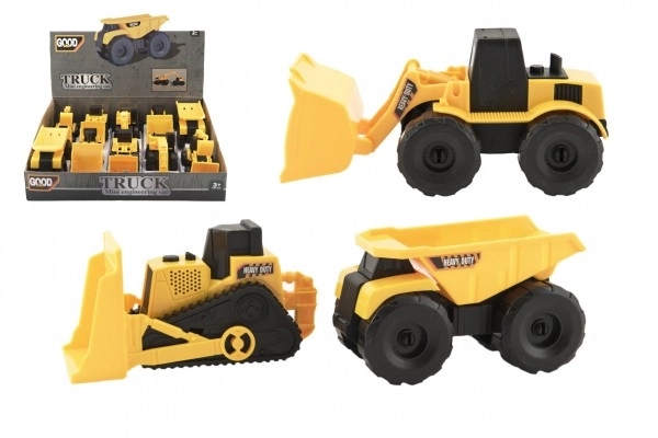 Constructiemachines plastic set