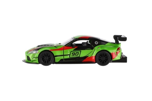 Auto Kinsmart Toyota GR Supra Racing metaal 13 cm