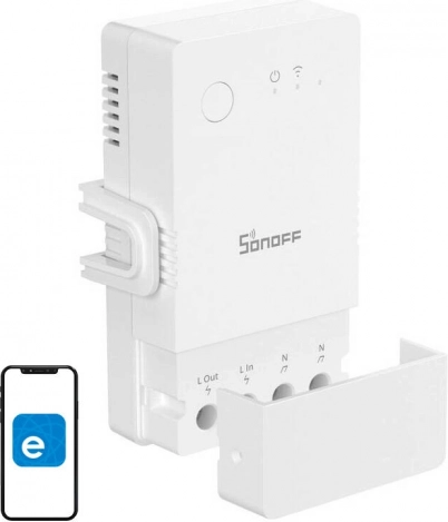 Slimme wifi-schakelaar met energiemonitoring 16 A SONOFF
