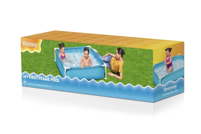 Kinderzwembad Bestway Vierkant 122x122x30,5 cm