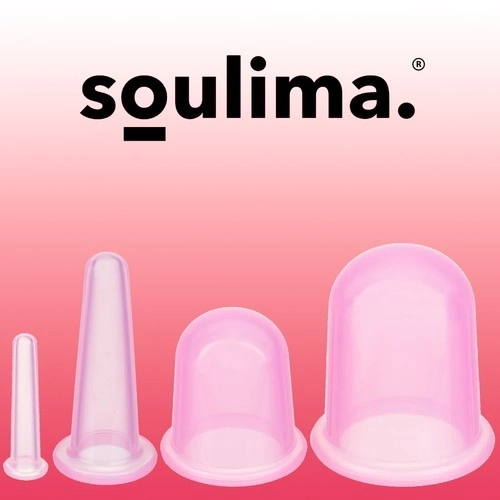 Chinese siliconen cups met massager - set