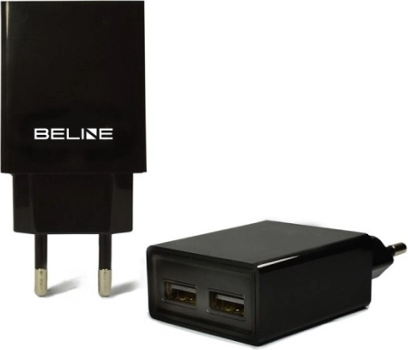 Netlader 2× USB 2 A zwart