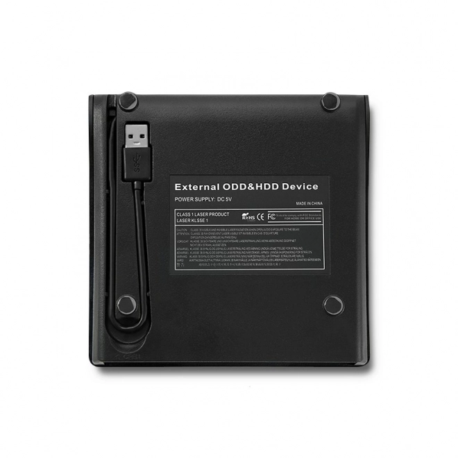 Externe box/hoes voor optische CD/DVD SATA USB 3.0 12,7mm