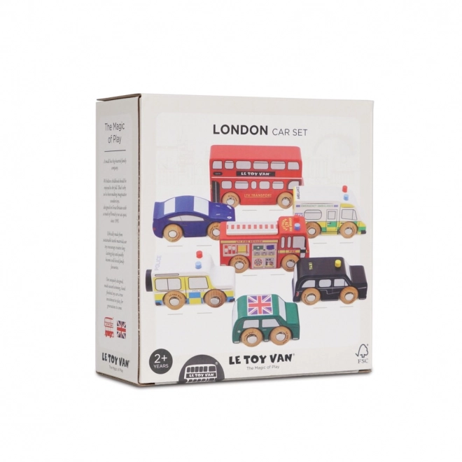 Le Toy Van Set van autootjes Londen