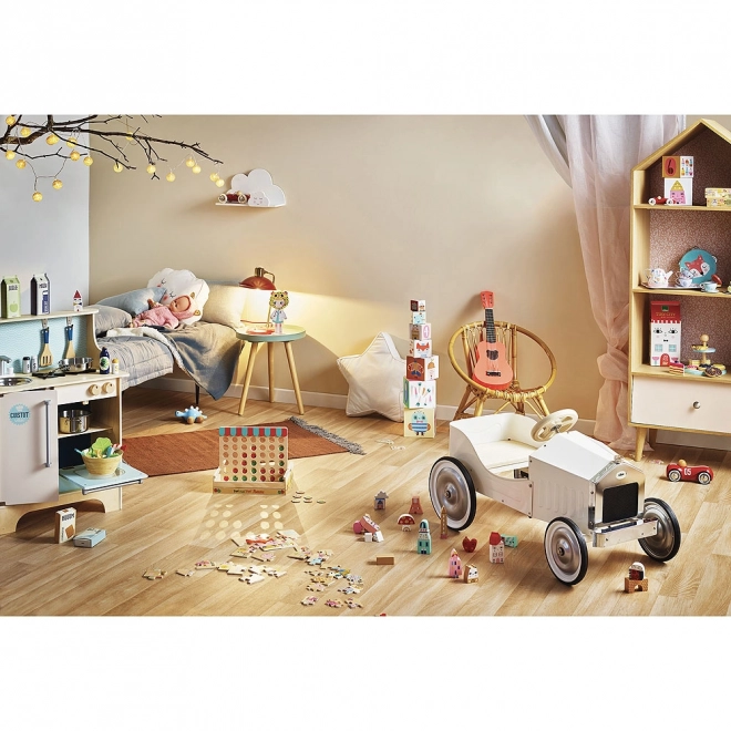 Houten auto Vilac Grand Prix Vintage zwart