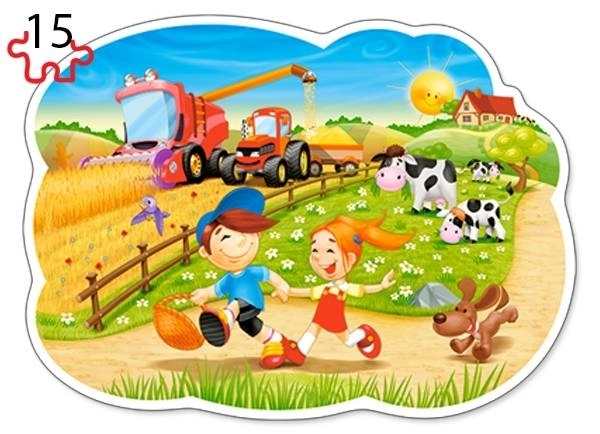 Puzzel Vier Seizoenen voor Kinderen