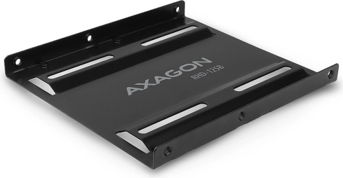 Metalen adapter voor montage van 2.5" HDD in 3.5" bay - zwart