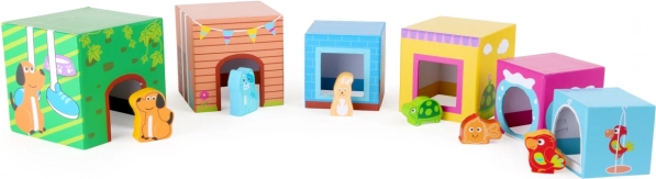 Dieren vinden hun huisje