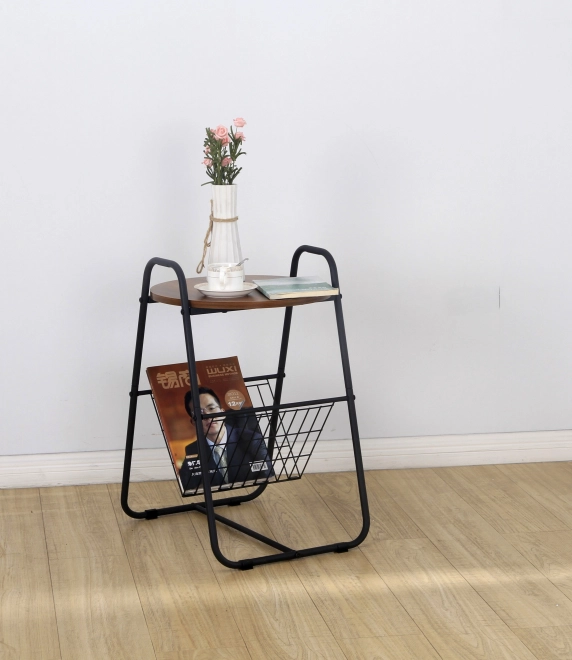 Bijzettafel ModernHome met tijdschriftenhouder