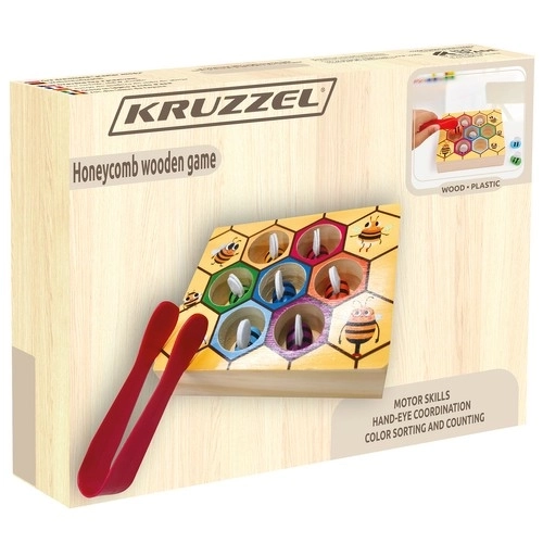 Houten spel "bijenraat" Kruzzel 21910