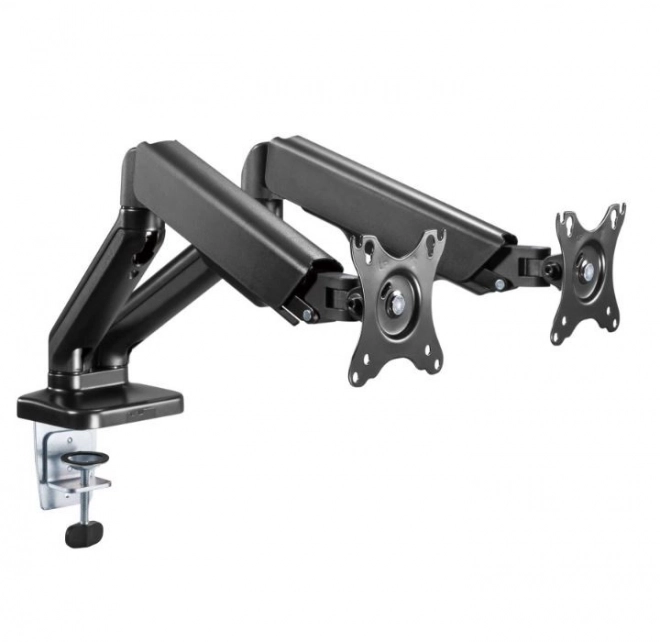 Stand voor twee monitoren met gasveer