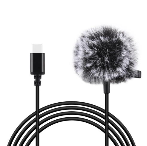 Dasspeldmicrofoon met USB‑C‑aansluiting Puluz