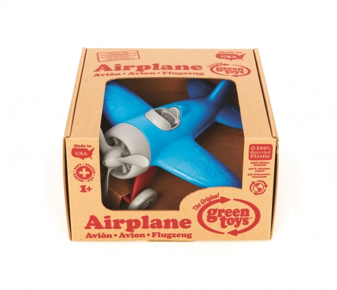 Vliegtuig voor kinderen Green Toys blauw