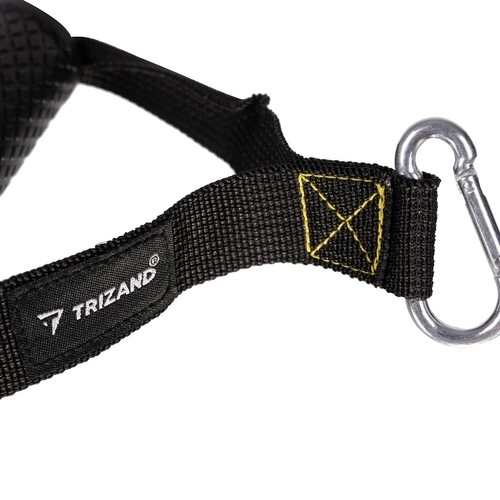 Veilige bevestiging met metalen karabiners
