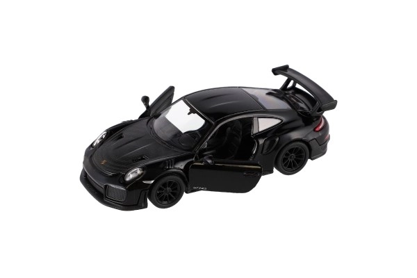 Auto Kinsmart Porsche 911 GT2 RS metaal/plastic 13cm 4 kleuren met terugtrekmechanisme 12st in doos