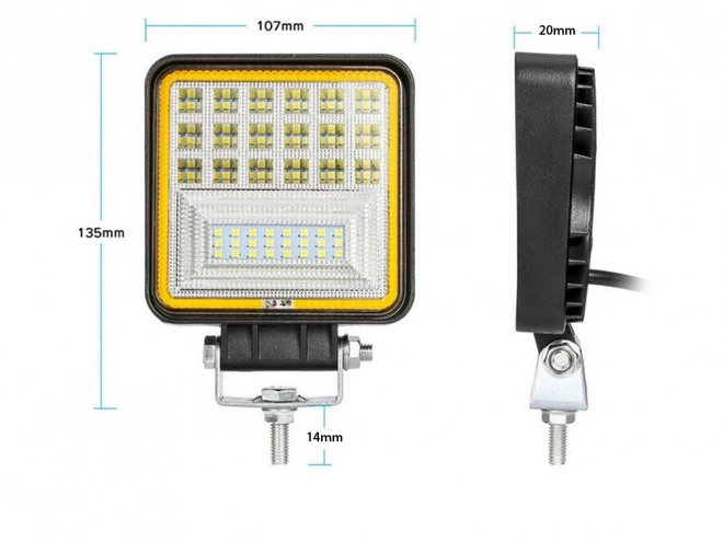Werk LED lamp CREE 126W