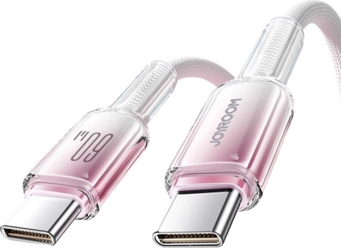 USB‑C-kabel JOYROOM 60 W, 1,2 m, wit