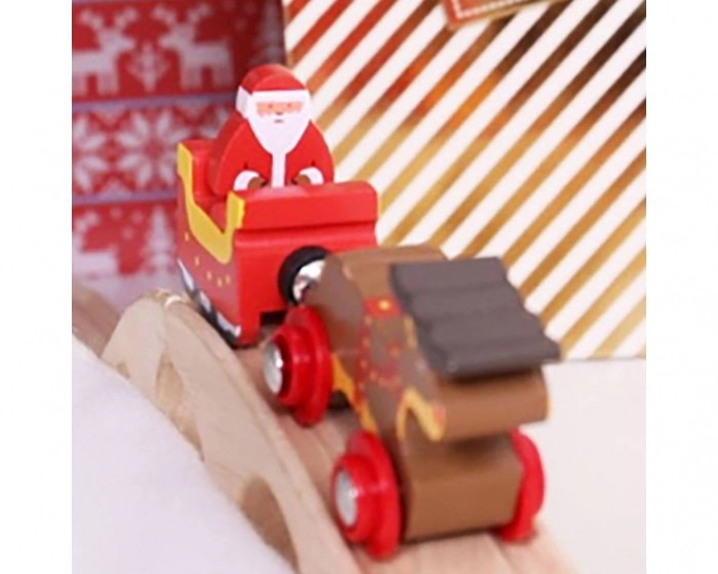 Bigjigs Rail Santa's koppeling + spoor