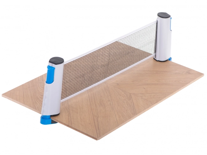 Set voor tafeltennis - net en peddels met ballen