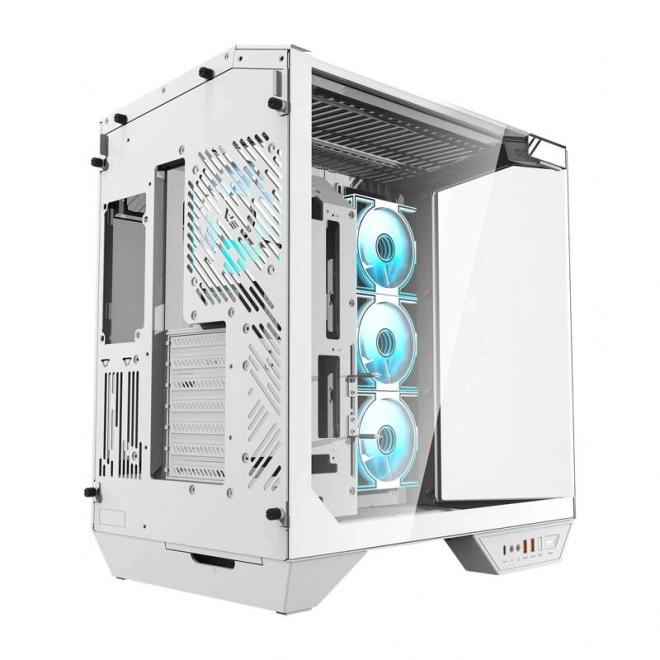 Computerbehuizing Darkflash met 4 ventilatoren wit