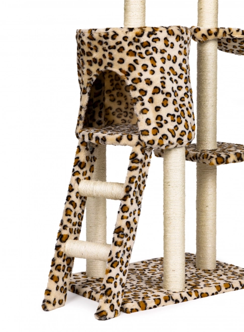 Kattenkrabpaal, huisje, boom, ligplaats, 138cm xl, Panther