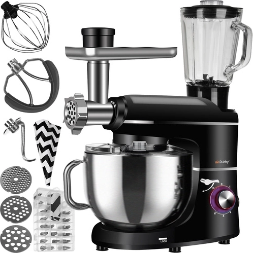 Keukenrobot 3-in-1 met planetaire menging, blender en vleesmolen 2200 W