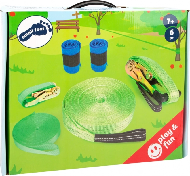 Small Foot Slackline set (inclusief boom bescherming)