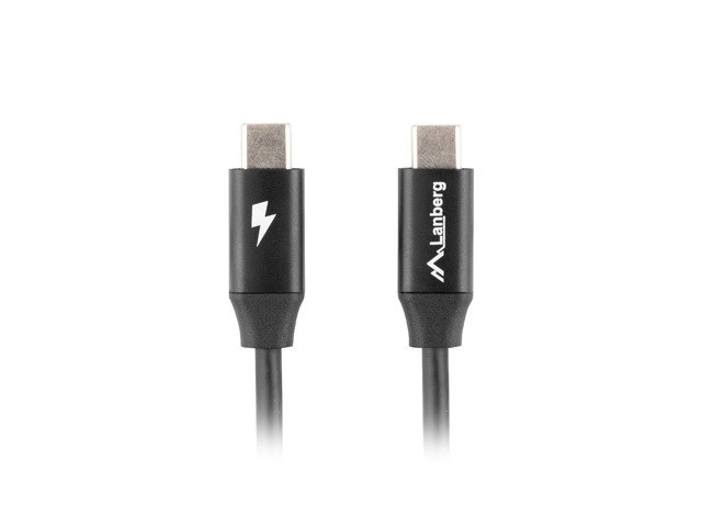 USB-C 2.0-kabel, 1.8m, zwart