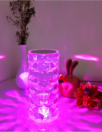 Magisch kristallen lichteffect