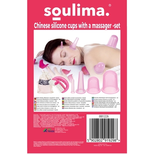 Chinese siliconen cups met massager - set