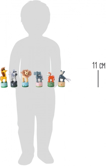 Small Foot Afrikaanse Dierenvriendjes - 1 stuk