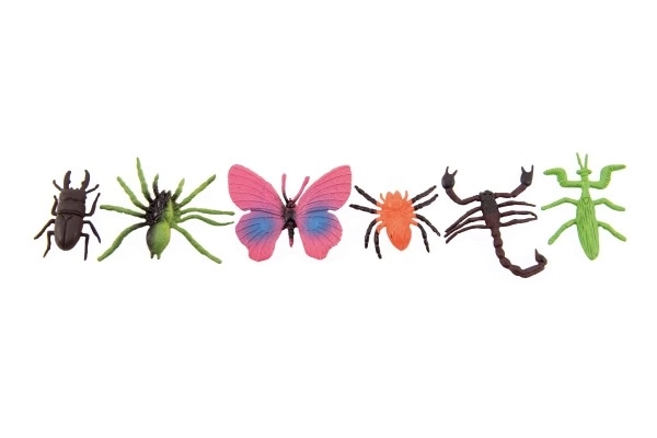 Set van 12 insectenfiguren