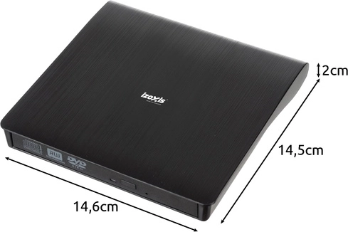 Externe DVD/CD station en brander IZOXIS