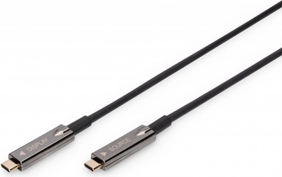 Hybride kabel AOC USB 3.1 Type C naar Type C 4K 60Hz 15 m