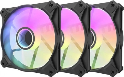 Set Darkflash Infinity 8 ARGB 120 mm ventilatoren, 3 stuks