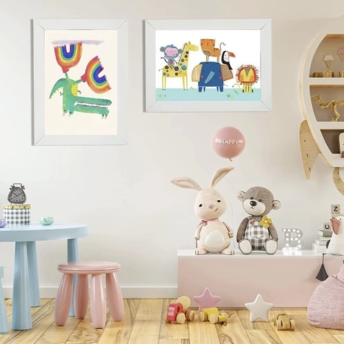 Kunstzinnige lijst voor kinderillustraties Kruzzel