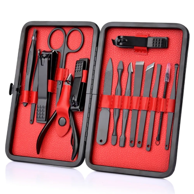 Set van 16 houders voor manicuregereedschap voor manicure en nagelhygiëne Nagelknippers en scharen