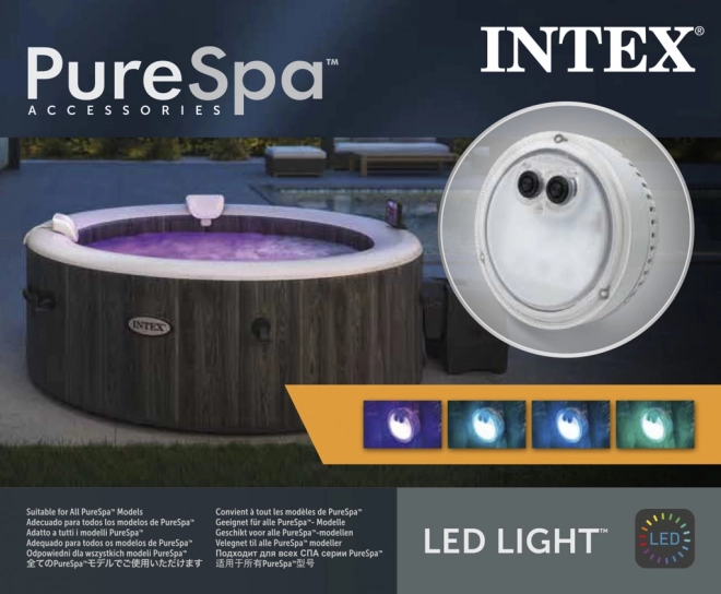 LED licht voor bubbelbad multicolor op batterijen