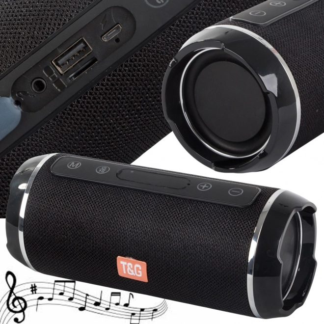 Draagbare Bluetooth Boombox-luidspreker met USB en FM