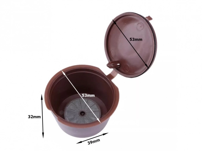 Hervulbare koffiecapsules voor Dolce Gusto
