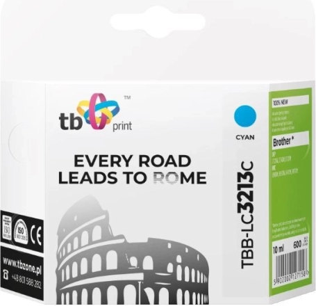 inktcartridge cyaan voor Brother DCP-J722DW LC3213C