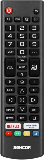 Slimme televisie Sencor webOS 32 inch