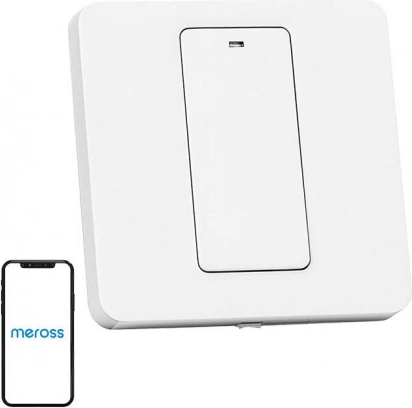 Slimme wand-Wi‑Fi schakelaar MEROSS MSS510X EU met HomeKit-ondersteuning