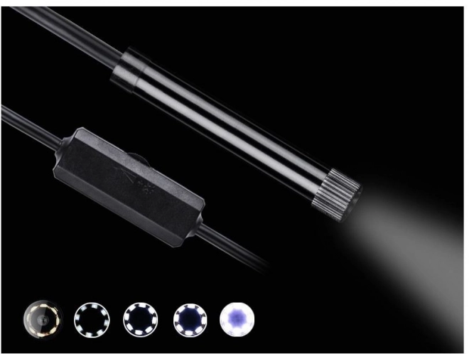 Endoscopische Camera HardWire 5M 8MM LED WIFI