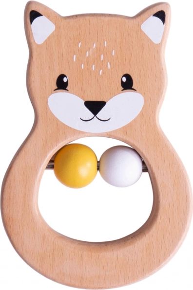 Houten rammelaar Vos Bigjigs Baby