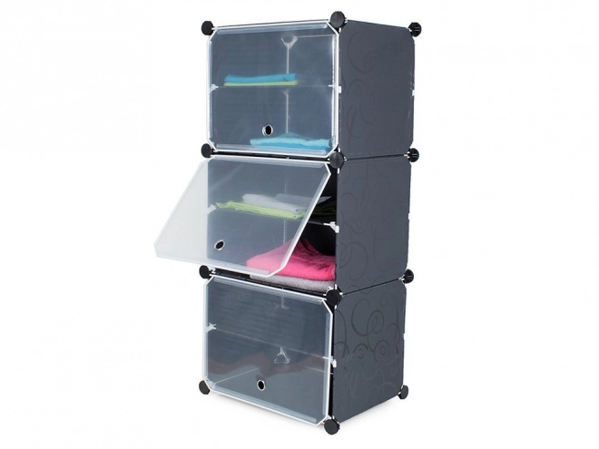Modulaire schoenenrek met 6 planken