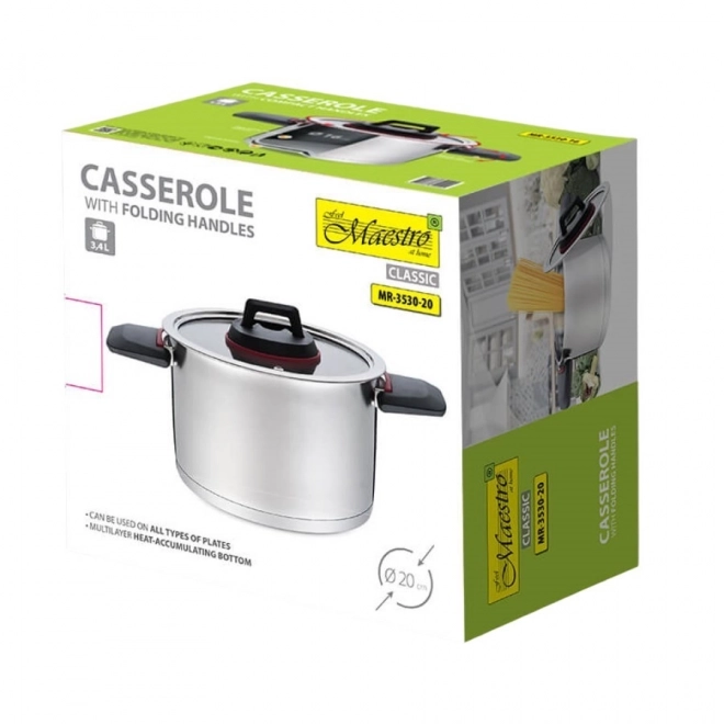 Pan Maestro 3,2l met deksel