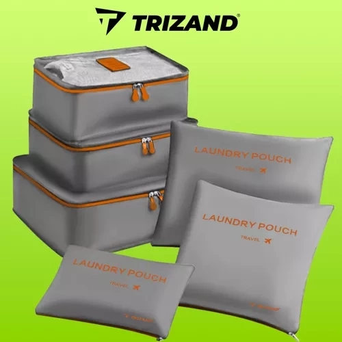Reisorganizer - 6 stuks. Trizand 23183