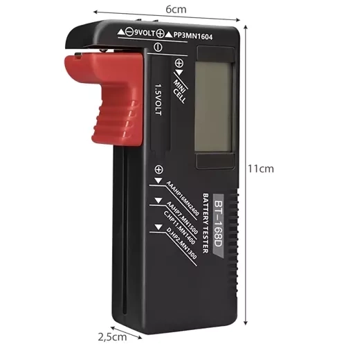 Bigstren 19898 tester/meter batterij