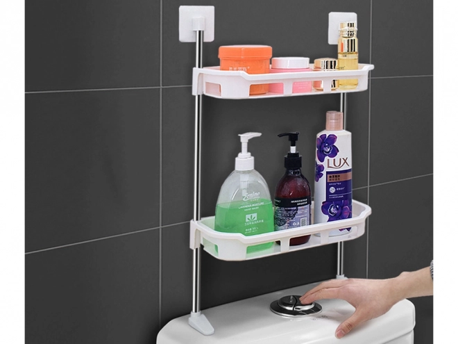 Badkamerrek boven toiletbril